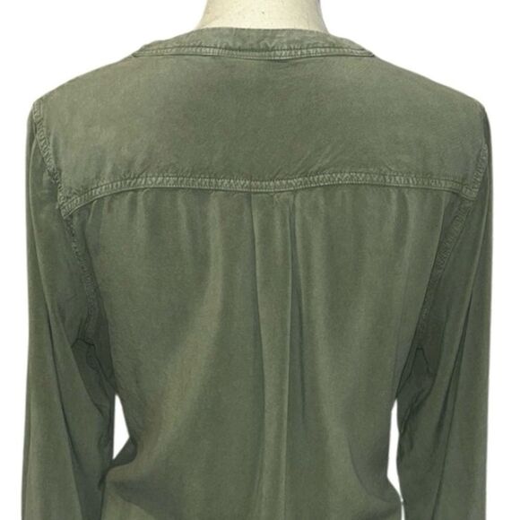 Torrid Harper Pullover Olive Green Blouse - Picture 7 of 9